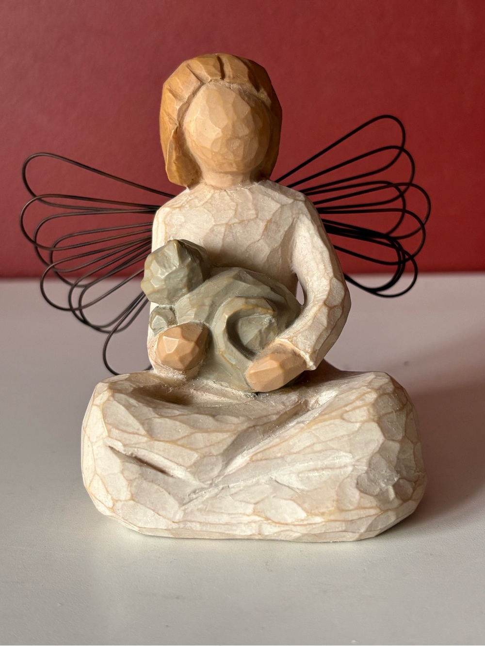 👛(ANY 2/$25) WILLOW TREE Figurine Angel of Kindness